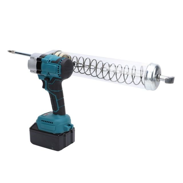 Kit de Graisse Électrique Batterie Li-ion 12000 PSI Sans Fil Rechargeable Automatique pour Injecteur d'Huile d'Excavatrice