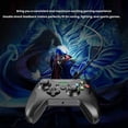 thumbnail image 5 of Controlador con cable para Xbox One, controlador de juegos con cable para Xbox One PC Windows 7/8/10, con conector de audio Turbo de doble vibración (negro), 5 of 5