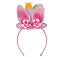 thumbnail image 3 of Diadema con orejas de conejo para cosplay, accesorio para fotos, decoración, aro para el pelo, Pascua Rosa, 3 of 9