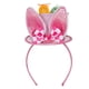 thumbnail image 3 of Diadema con orejas de conejo, accesorio para disfraz, aro para el pelo para recuerdo de fiesta de Pascua para niños Rosa, 3 of 9