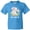 Pacific Blue, variant on Inktastic I'll Never Forget That My Papa Loves Me with Cute Elephants Youth T-Shirt