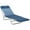 Bleu Foncé, variante sur Outsunny Chaise Longue d'Extérieur, Siège Inclinable Portable et Réglable, Chaise Longue Pliante pour Patio, Camping, Plage, Bronzage avec Oreiller, Bleu
