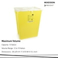 thumbnail image 2 of McKesson Prevent Chemotherapy Waste Container 12 gal. Vertical Entry Case of 8, 2 of 5