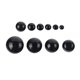 thumbnail image 3 of Ojos de Seguridad Soledad para Manualidades de Cristal Negro 358 Unidades, 3 of 4