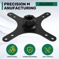 thumbnail image 5 of Portable Monitor Mounting Adapter Bracket Plate, 17Mm Ball Head To 100X100mm 75X75mm, Wall Mount Arm Mount Universal, 5 of 6