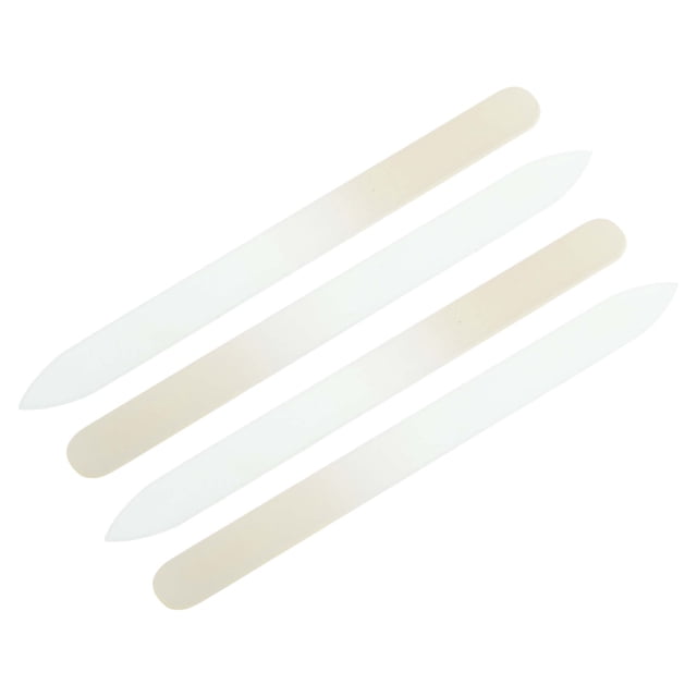 Ofertas únicas 4 Pcs Lima de uñas multifuncional de vidrio de doble cara albaricoque