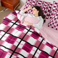 thumbnail image 4 of Manfei Teens Children Retro Grid 7-Piece Bedding Comforter Set,Abstract Vintage Plaid King Bedding Sets,Geometric Theme Ultra Soft Bed Sheets,Super Cozy Room Decor,Reversible, 4 of 8