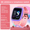 thumbnail image 2 of Nkmbld Smart Watch Intelligent Positioning Watch Photo High-Definition Screen and Exceptional Extended Battery Life Telephone Watch, Pink, 2 of 8