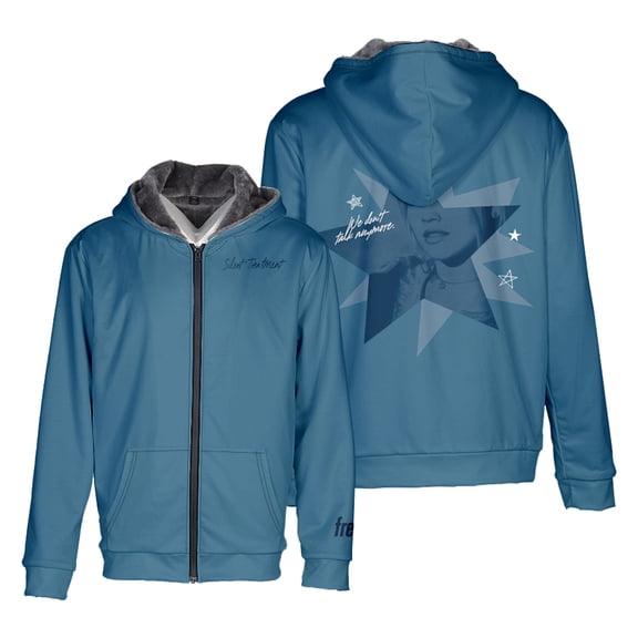 Freya Skye Silent Treatment Outerwear Coat Long Sleeve Zip Up Hoodie Men Women Winter Jacket Parkas