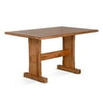 thumbnail image 5 of Pemberly Row Farmhouse Wood Breakfast Nook Set in Rustic Oak, 5 of 12