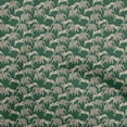 thumbnail image 1 of oneOone Rayon Dark Green Fabric Elephant Fabric For Sewing Printed Craft Fabric By The Yard 56 Inch Wide, 1 of 5