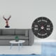 thumbnail image 2 of Figura de cabeza de ciervo,Adorno de cabeza de ciervo,estatua de animal decorativa,Reloj del gimnasio,Reloj de pared con barra para gimnasio en casa,reloj de culturismo,Gimnasio con decoración, 2 of 8