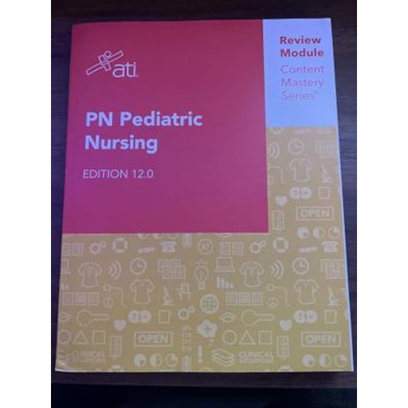 Pre-Owned ATI PN Pediatric Nursing, 9781565332638, 1565332636, Paperback,