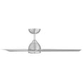 thumbnail image 3 of WAC Mocha 54" Brushed Aluminum Smart Ceiling Fan with Remote Control, 3 of 10