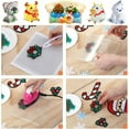 thumbnail image 4 of DIY Beads Craft Set, Brooch Buckle Kids DIY Fuse Beads Kit Ironing Paper  for Home Play, 4 of 7