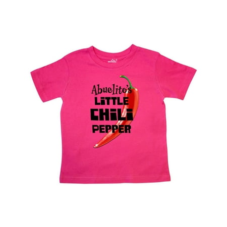 

Inktastic Abuelito s Little Chili Pepper Gift Toddler Boy or Toddler Girl T-Shirt