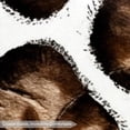 thumbnail image 3 of Paw Print Luxurious Polyester Right-Angle Floor Mat - Soft, Durable Carpet for Home and Office - Ideal for Living Room, Bedroom, and More - Easy to Clean and Maintain, 3 of 6