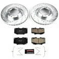 thumbnail image 2 of Power Stop Front Ceramic Brake Pad and Drilled & Slotted Rotor Kit K1154, 2 of 2