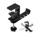 thumbnail image 1 of Soporte de suspensión de gancho para auriculares de metal giratorio de 360 ​​grados Soporte para auriculares de altura ajustable Inevent EL3441-00B, 1 of 7