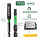 thumbnail image 2 of Juego de puntas de destornillador Opcloud T25 Impact de 16 piezas con soporte, 2 of 9