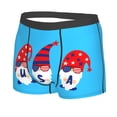 thumbnail image 2 of Kll 4th Of July Gnomes Men'S Cotton Boxer Briefs Underwear-Medium, 2 of 9