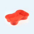 thumbnail image 3 of (naranja) Molde de silicona para patas y huesos de cachorro, edición de hueso grande, molde para pasteles con forma de hueso de perro de silicona, 3 of 4