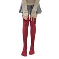 thumbnail image 2 of Female Knitted Stocking, Solid Color Jacquard Socks Long Tube Socks, 2 of 3