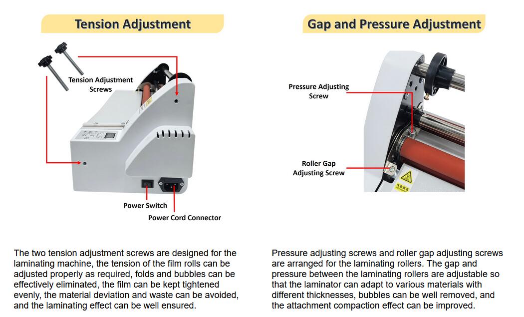 Desktop 13 Inch A3 Paper Film Laminator Laminating Machine