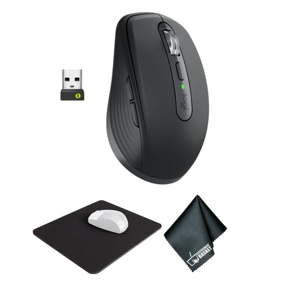 Logitech MX Anywhere 3S For Business Bundle With Mouse Pad + Cleaning Cloth