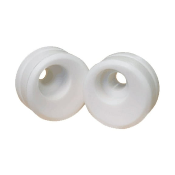 FastCap Euro Door Stop for Inset Doors White 10-piece