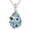 Silver Hibiscus Turquoise, variant on Sunflower Necklace 925 Sterling Silver Ladybug Necklace You are My Sunshine Pendant Necklace Sunflower Jewelry Gift for Women
