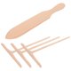 thumbnail image 1 of 1 juego de espátulas de madera para crepes, kit para hacer panqueques, para el hogar, con espátula, 1 of 5
