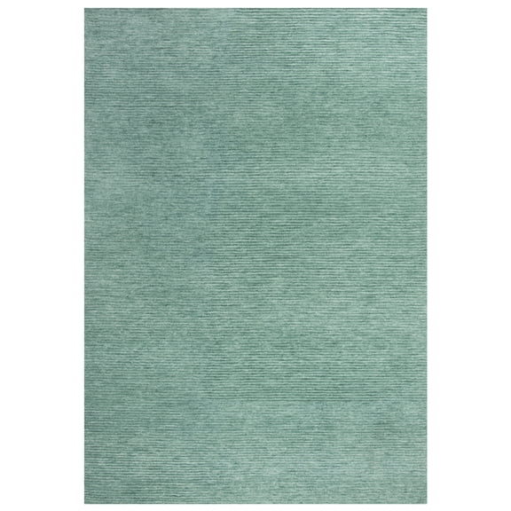 Gatney Rugs Northfork Indoor/Outdoor Area Rug MPK105 Aqua / Blue Rows Bars 8' 6" x 11' 6" Rectangle