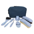 thumbnail image 4 of Cepillo de limpieza de 8 piezas, juego de aseo de caballos, herramientas portátiles de recorte de pezuñas, de mantenimiento, accesorios de baño de Azul, 4 of 8