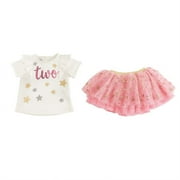 Mud Pie Birthday Two Skirt Set Size 2T