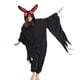 thumbnail image 1 of Traje de Mothman con cremallera para adultos, mono de Animal Kigurumi de lana para Cosplay, pijamas, disfraz de dibujos animados para mascarada, monos de fiesta de Halloween, 1 of 4