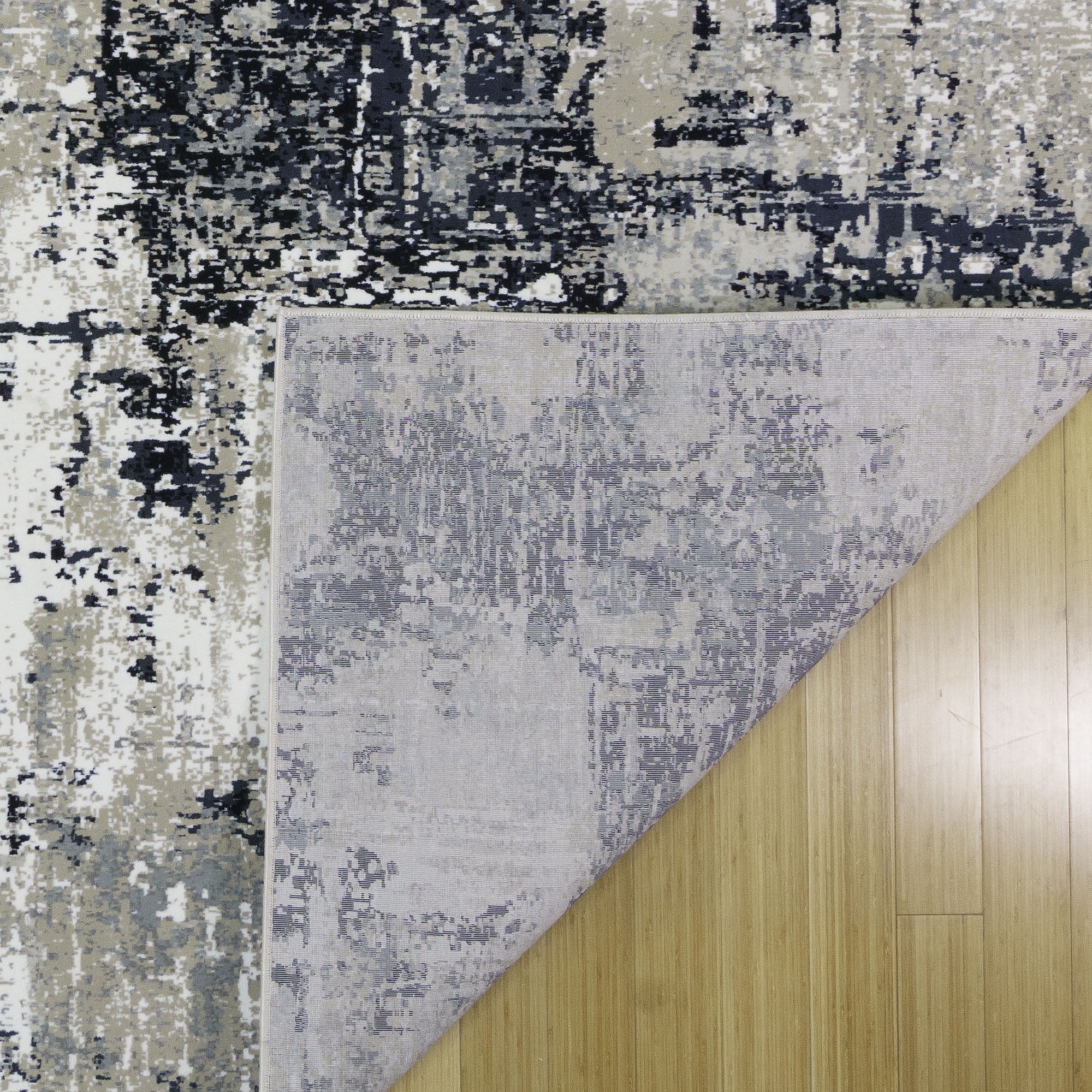 Gertmenian Majestic Omari Modern Abstract Blue Indoor Area Rug, 9x13