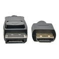 thumbnail image 2 of Tripp Lite 6' 4K DisplayPort 1.2 to HDMI Active Adapter Cable, TAA Compliant, Black, 2 of 5