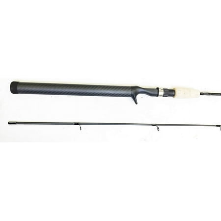 IM8 Graphite 2-Pieces Salmon Steelhead Chinook Chum COHO Sockeye humpy Bait Casting Fishing Rods (8 6 to 10 6 )