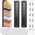 thumbnail image 1 of Organizador de Gorra, Porta Cachuchas con Pinzas para Ropa, Perchero y Estante para Gorra, Soporte Ganchos de Sombreros, Colgador portagorras, Hanging Hat Organizer para Clóset, Puertas, 1 of 4