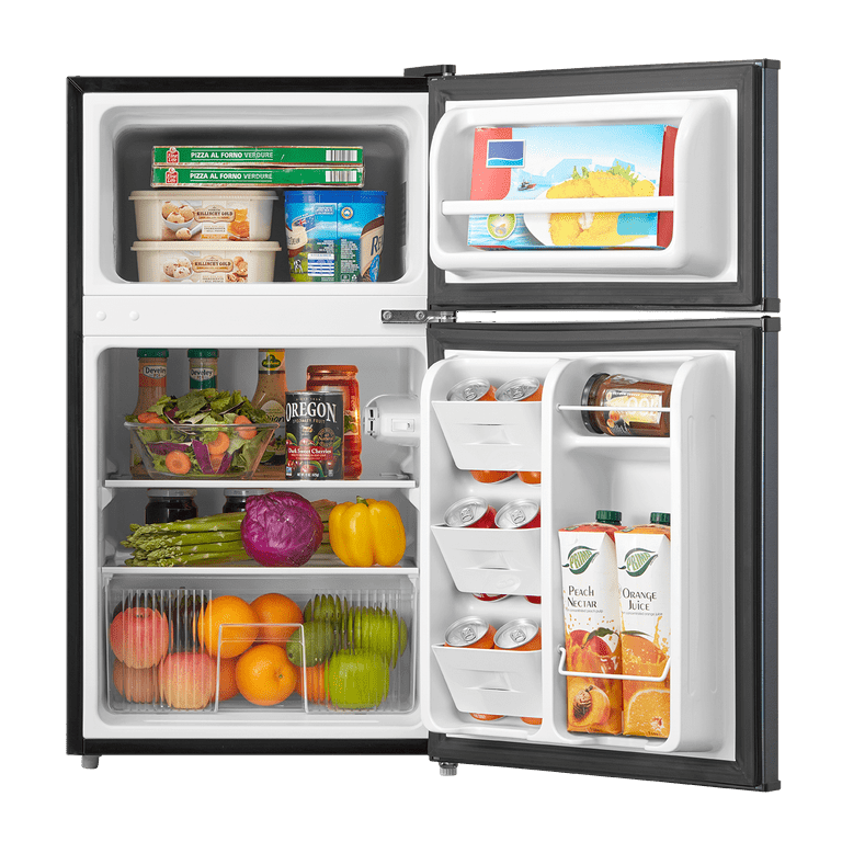 Maxximum 5.2-cu ft Built-In/Freestanding Mini Fridge (Stainless Steel with Black Cabinet) | MAXBC52SD