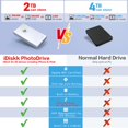 thumbnail image 4 of Disco duro externo iDiskk 2TB para iPhone, iPad, Android y PC, 4 of 7