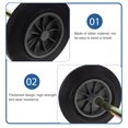 thumbnail image 3 of BESTYASH 1 Set Trash Can Wheel Replacement Rubber for Municipal Workers Mobility, 3 of 7