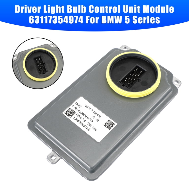 Driver Light Bulb Control Unit Module 63117354974 For BMW 5 Serie 