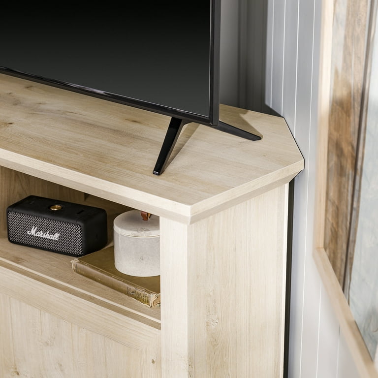 White oak corner tv unit hotsell