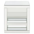 thumbnail image 2 of ACME Dominic Rectangular Accent Table in Mirrored, 2 of 5
