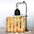 thumbnail image 4 of Reptile Heat Lamp Stand Reptile Pet Lamp Stand Adjustable Lamp Rack Metal Lamp Stand, 4 of 4