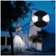 thumbnail image 5 of Bewildely Luz de pared con energía Solar Sensor de movimiento giratorio patio parque IP65 lámpara impermeable jardín exterior patio balcón pasillo Iluminación y accesorios Bewildely HA073361-00, 5 of 6