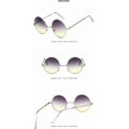 thumbnail image 3 of Lunettes de Soleil Décoratives Rétro de Rue pour Hommes et Femmes, Lunettes de Plage Extérieures (Couleur : J, Taille : 1), 3 of 4