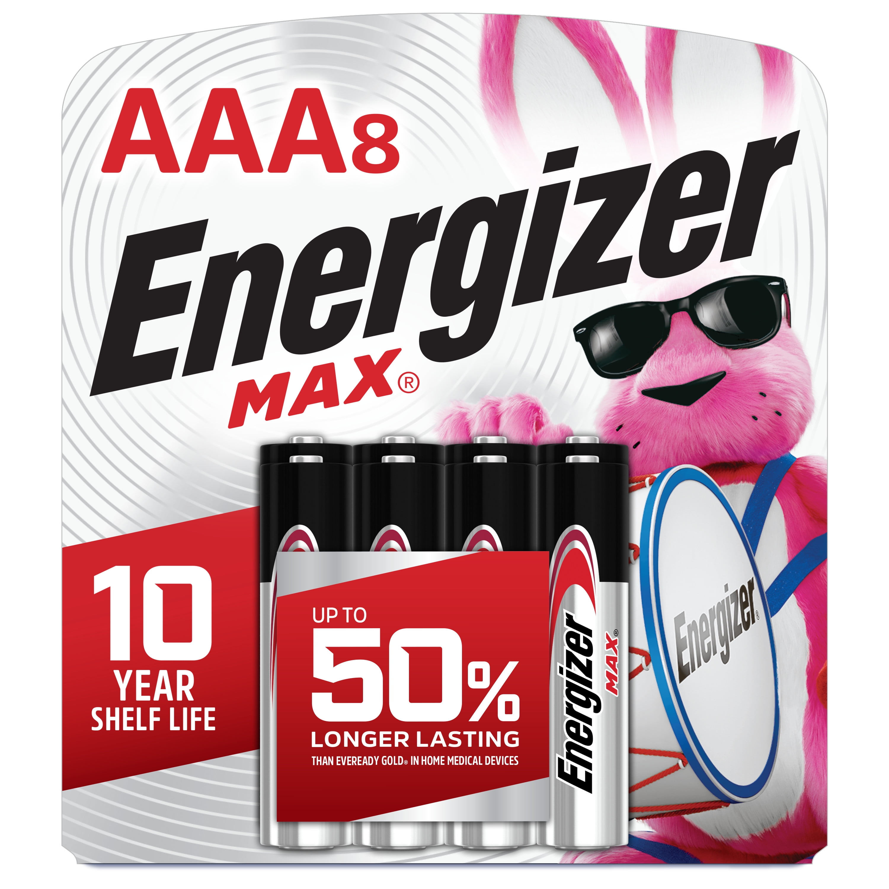 verdamping zijn Ideaal Energizer MAX AAA Batteries (8 Pack), Triple A Alkaline Batteries -  Walmart.com
